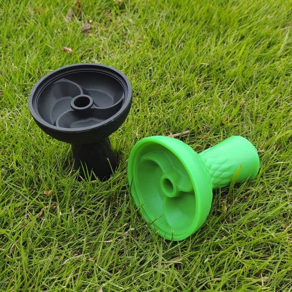 Smoking Pipes Triple helix silicone bowl Arabic teapot accessories