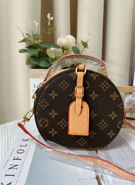 Designers Women Luxurys Handbags Purse Shoulder Cross Body Bucket Lady Original Brand Fashion Leather Round Circle Bags