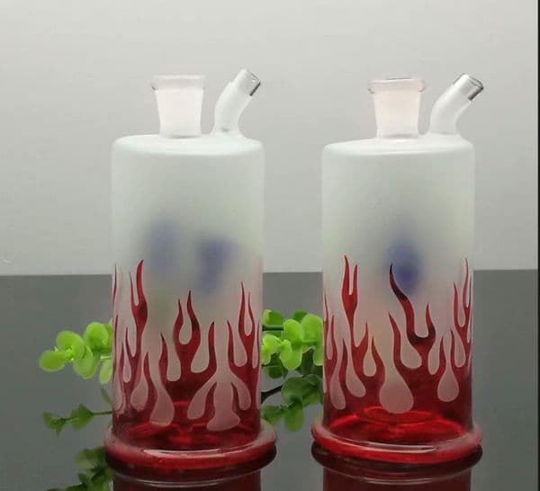 Glass Pipes Smoking Manufacture Hand-blown hookah Glass flame pot