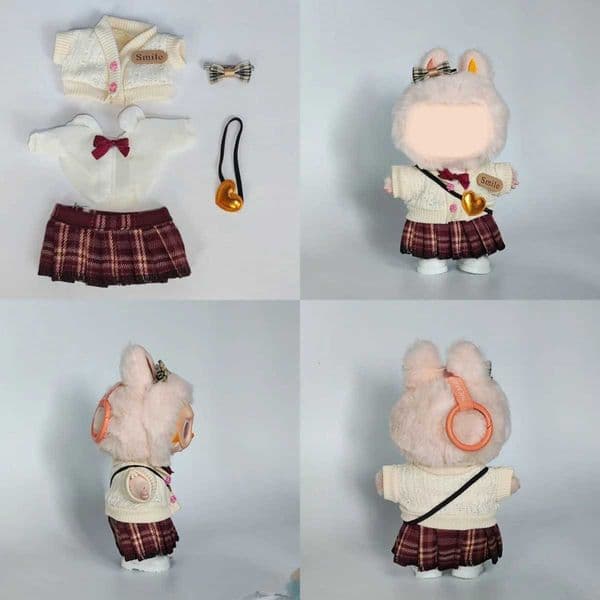 15CM Doll Clothes Summer 6-Piece Set DIY Doll Outfit Accessories Fun Cute Doll Clothing for Dress Up X250723