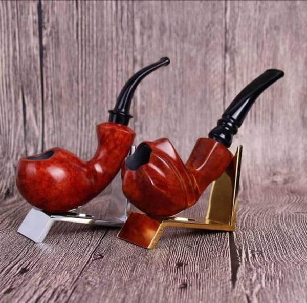 New stainless steel metal folding pipe rack Z-shaped gold and silver molding accessories direct pipe decoration display stand