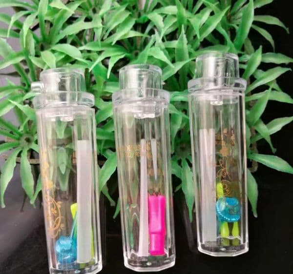 Smoking Pipes Acrylic Mini Handle Pot , Wholesale Glass Bongs Accessories, Glass Water Pipe Smoking,