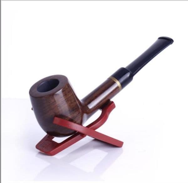 Smoking Pipes Direct filter cigarette holder hammer type straight rod disassembly pipe wooden hand-