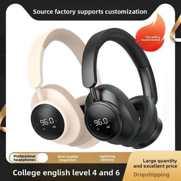 Sx1 FM Headphones Exam Headset Bluetooth Earphones Suitable For College English Cet-4 And Cet-6 Listening