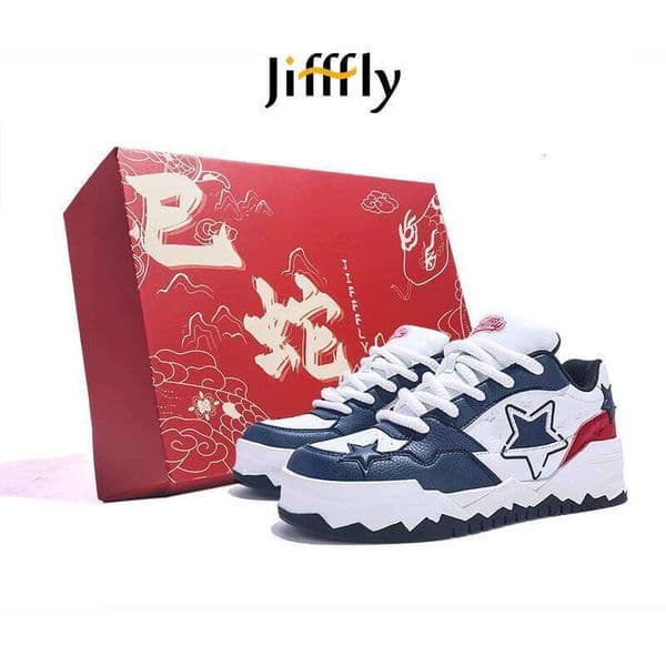 Jifffly Bread Shoes Men 2025 Summer New Comfortable Versatile Trendy Thick-Soled Casual Sneakers gift dh911463038
