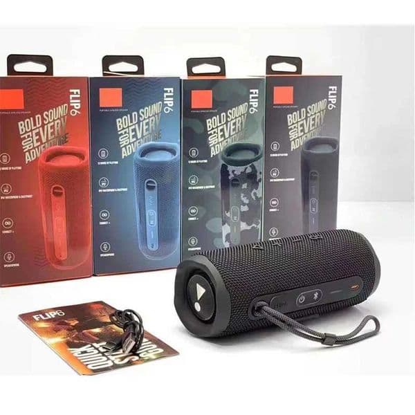 Flip6 Bluetooth Speaker Multifunctional Outdoor Portable Subwoofer Wireless Home Mesh Double Speakers TWS Audio caixa de som H260226