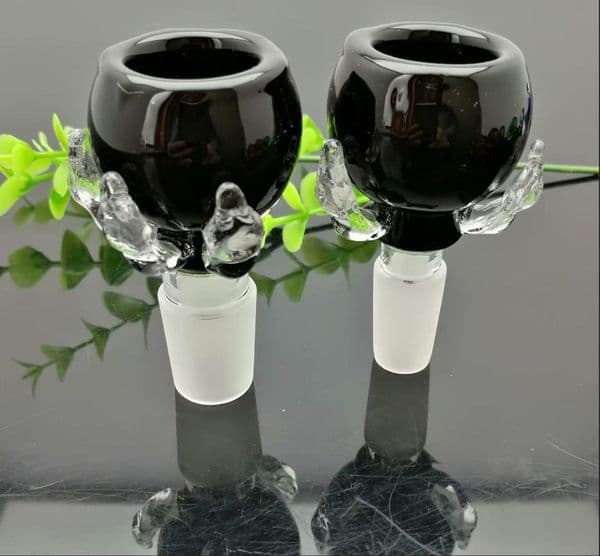 Color dragon claw glass foam head Glass bongs Oil Burner Glass Water Pipe Oil Rigs