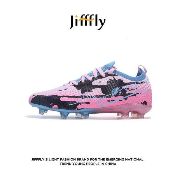 Jifffly Men's Sports Shoes 2025 Summer New AG Long Spike Student Youth Training Competition Special Sneakers