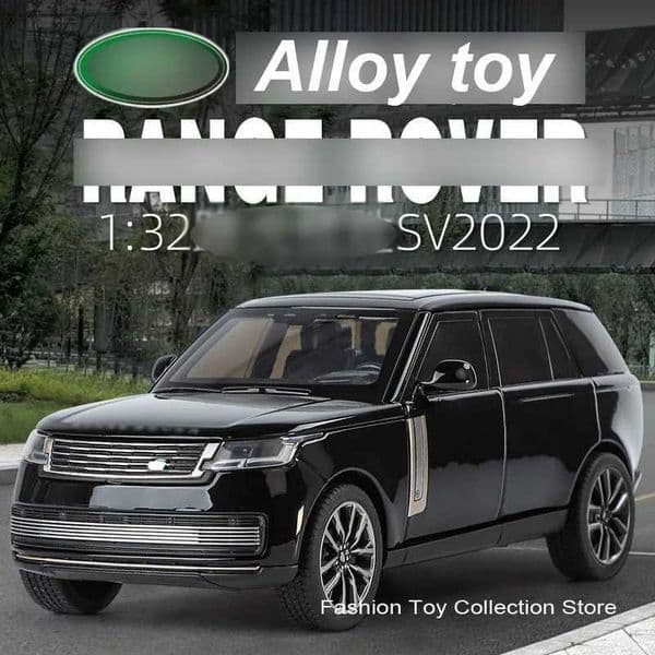 1 32 Range rover sv2022 Alloy Car Model High Simulation Diecasts Toy With Sound and Light Pull Back Vehicles Decoration Toys Z250724