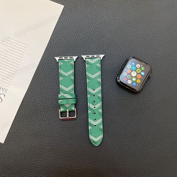 Smart Straps designer Luxury Apple Watch Band 38 40 41 42 44 45 49 mm Watchs Strap Wristband For Iwatch 8 7 6 5 4 SE Designer Watchbands with box