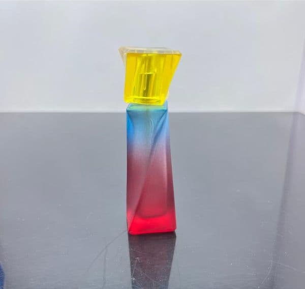 Europe and Americaglass pipe bubbler smoking pipe Colorful spiral colored glass alcohol lamp