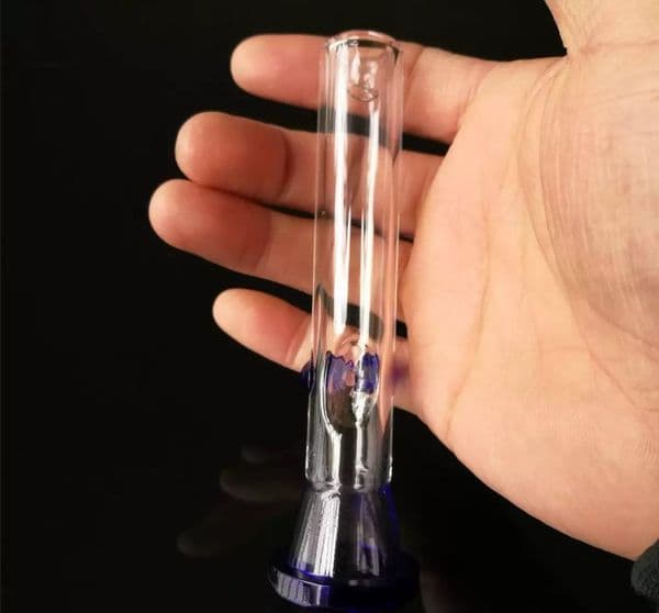 Hookahs A rock pipe Wholesale Glass Bongs Accessories, Glass Water Pipe Smoking,