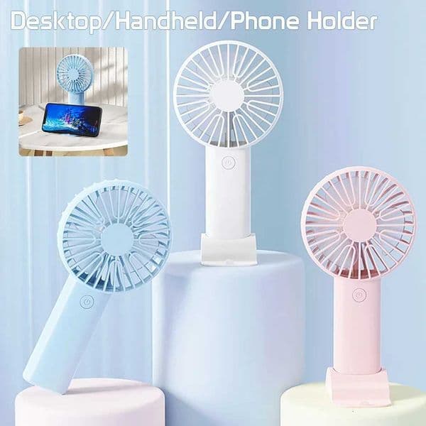 Tsute Mini Portable Handheld Lightweight Handy Pocket Size Low Noise Small Electric Student Gif Outdoor Fan 2025 R250725
