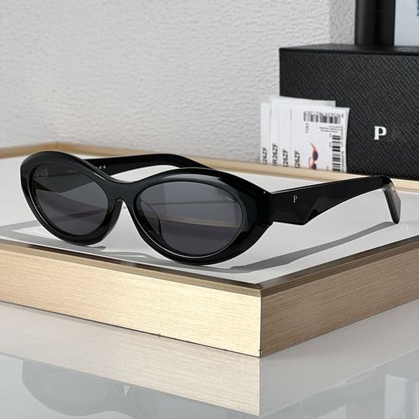 Luxury designer sunglasses for Women men Cat Eye Sunglasses frame Fine flat lenses Beach Sun Glasses Retro Frame with box