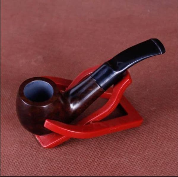 Mini ebony small pipe bending hammer removable filter core portable palm pipe tobacco wholesale