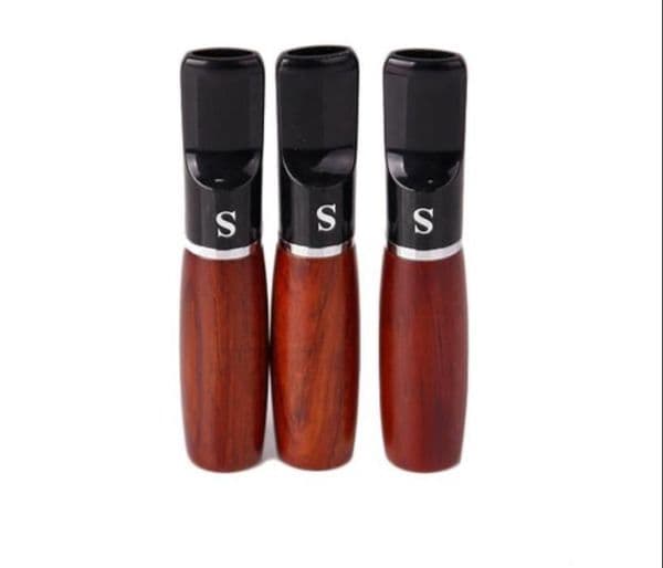 Redwood cigarette holder pull rod filter wood cigarette holder batch found goods