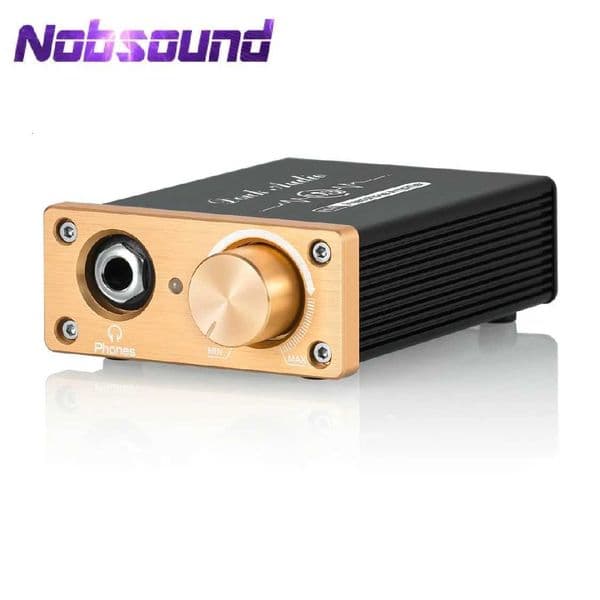Nobsound Mini Class A Headphone Amplifier HiFi Desktop Stereo Audio Amp for K701/K702/Q701 High-impedance Headsets DC 5V Powered X250726