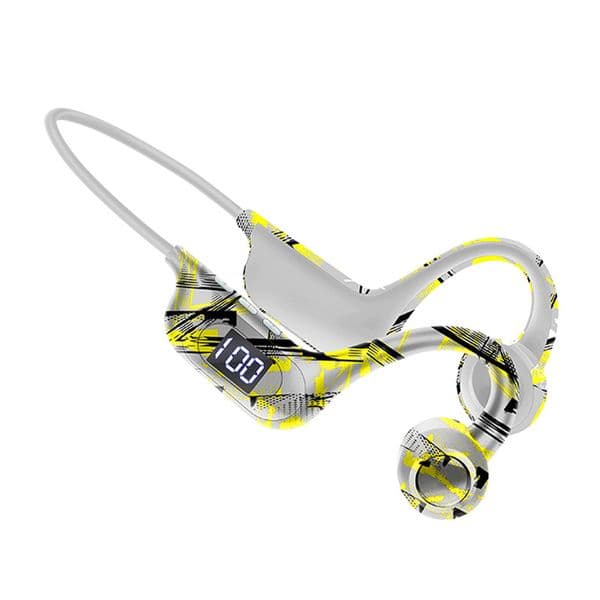 Bone Conduction Fone Bluetooth Earphones Wireless Headphones LED Ear Hook Air Pro Earbuds Wireless Bluetooth Sports Headset Support TF Card