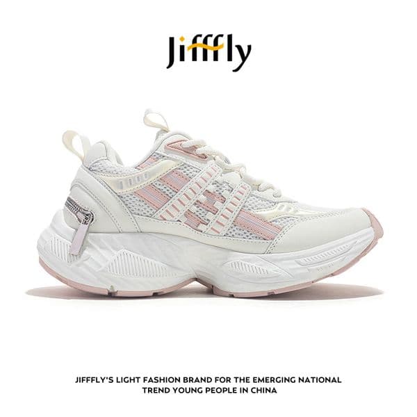 Jifffly Women's Thick-Soled High-Top Vintage Sports Shoes with Mesh Air Ventilation for Summer 2025 gift dh1263469