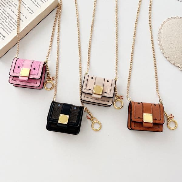 AirPod Cases Designer 1 2 3 Pro Universal headphone bag Leather AirPod Cover Brand M Fashion AirPod1 AirPod2 AirPod 4 5 6 AirPodpro Luxury Case Woman Man dhgate AAA