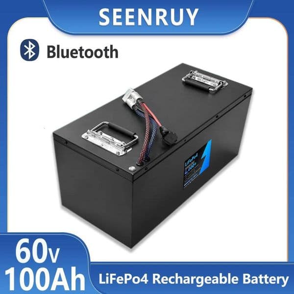 60v 100AH Lifepo4 With Charger Lithium Iron Phosphate Battery Pack Perfect For Sightseeing car tricycle mobility motorcycle
