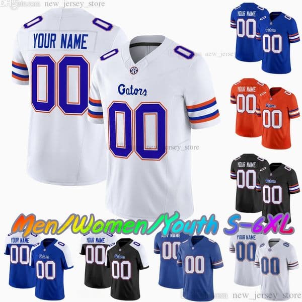 2025 Custom S-6XL College Football Jersey 2 DJ Lagway 13 Jadan Baugh 16 Aidan Warner 24 Ja'Kobi Jackson 5 Treyaun Webb 3 Eugene Wilson III 11 Aidan Mizell Stitched Jerseys