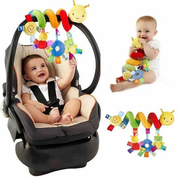 11pcs optional baby crib bell rattle baby stroller hanging bell multifunctional with bright colors to attract babys attention X250730