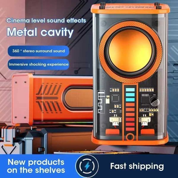 Loudspeaker Sound Box The Bass Wireless A36 Mecha Speakers Shake Speakers Audio Player Stereo SurroundXJ250731