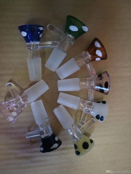 Smoking pipes hookah Oil Burner Pipe Smokings Glass Bowl Colorful funnel