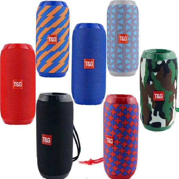 117 Outdoor Speaker Portable Wireless Speaker Column Dual Bass Soundbar Subwoofer Music Player Loudspeaker FM Radio XJ250731