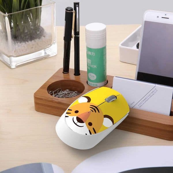 Unsharkable 24GHz Wireless Mouse Cute Silent Wireless Mouse Portable Computer Mouse 3 Adjustable DPI for Laptop Desktop PC X251101