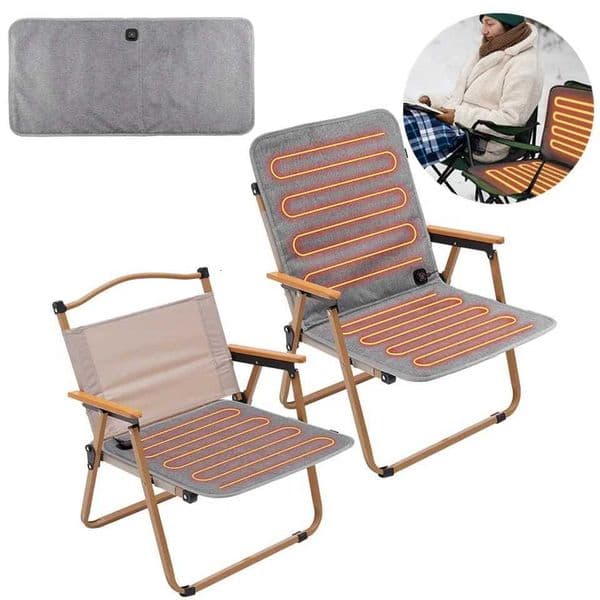 Heating Seat Cushion 3 Gears Electric Heating Pad For Winter Camp Car Office Chair USB Heated Seat Pad Mat Antislip Winter X251101