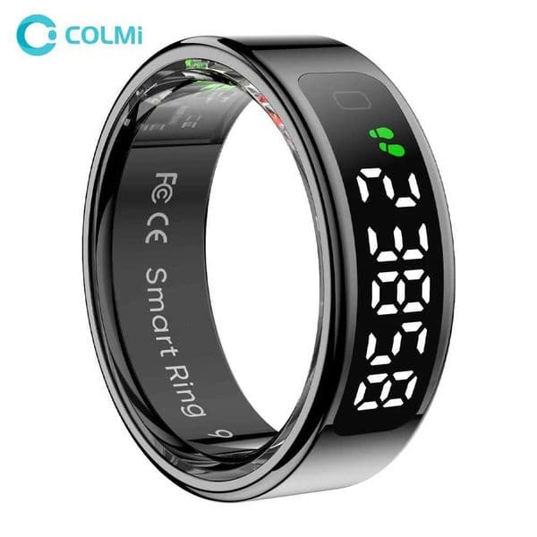 COLMI R12 Smart Ring with Display Sn and Touch Health Manager Wireless Charging 5 ATM Waterproof For Men Wen Y251014