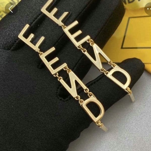 Designer Earrings Brand Letters 18K Gold Plated Earrings For Women Jewelry Long Dangle Earrings Lady Party Wedding Lovers Gift