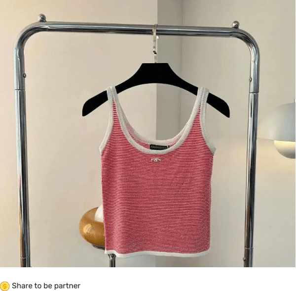 Women Tank Top Womens Tees Luxury Tshirts Pullover Women's Tanks Knitted vest sleeveless sweater tank top