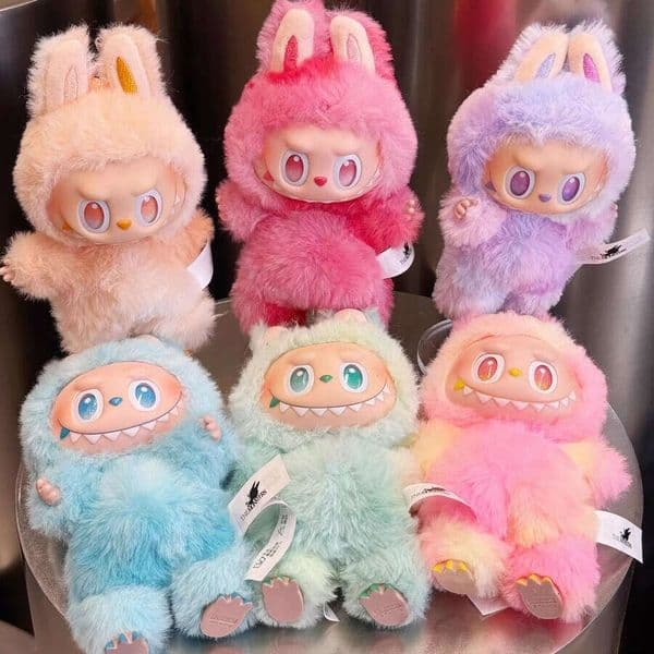 Highquality Labubu Third Generation 30 Big Into Engery Vinyl Face Trendy Doll Series Plush Pendant Blind Box yizhixing 537