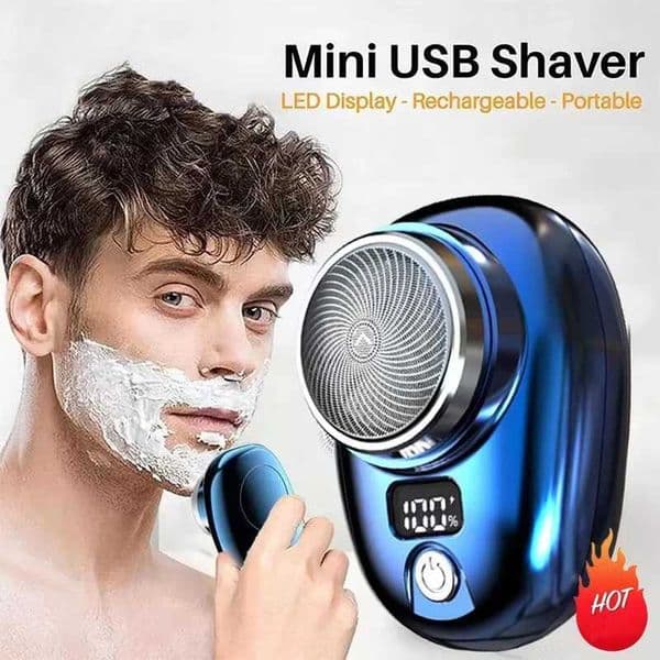 Electric travel shaver portable shaver mens wet dry Usb rechargeable shaver type rechargeable shaver Z250402