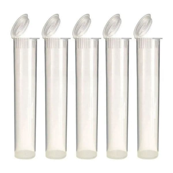 116mm Tobacco Plastic Doob Tube Stash Container Storage Cigarette Rolling Cone Paper Pill Pre Roll Container Pill Case Vial Airtight Tubes Smell Proof Seal LL