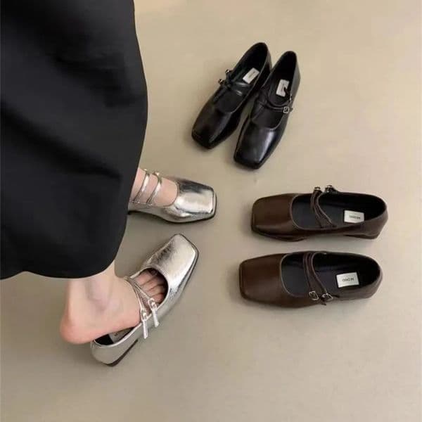Fashion Solid Color Simple Elegant Casual Flat Wearresistant Comfortable Fashionable Womens Shoes Chaussure Femme 251031