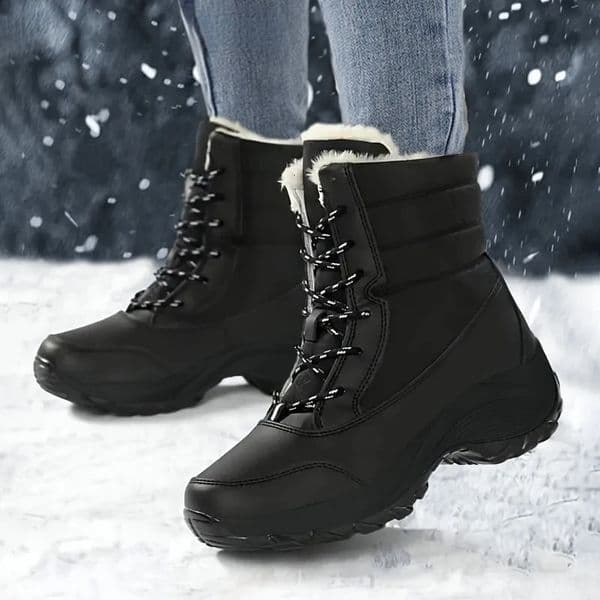 Snow Boots for Women Platform Shoes Boots Plush Keep Warm Womens Thigh High Boots Winter Ankle Boots Comfortable Walking Shoes 251103