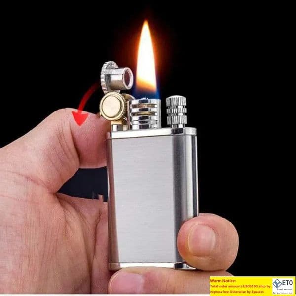 New Leader Kerosene Lighter With Ten Thousand Matches Dual Use Personalized And Creative Match Windproof Small ToolW251020 LL