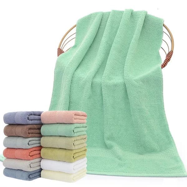 70x140CM Thick Cotton Super Absorbent Large Bath Towel Soft Comfortable Bathroom Travel 251031BJ