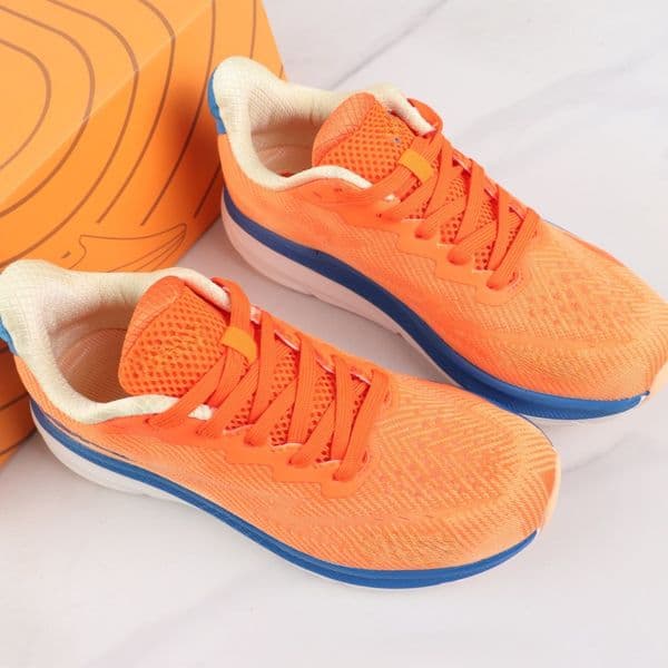 TREEPERI Clifton 9 Road Running Shoes Thick Soled Height Increasing Training Couples Leisure Slow Run Breathable Non Slip