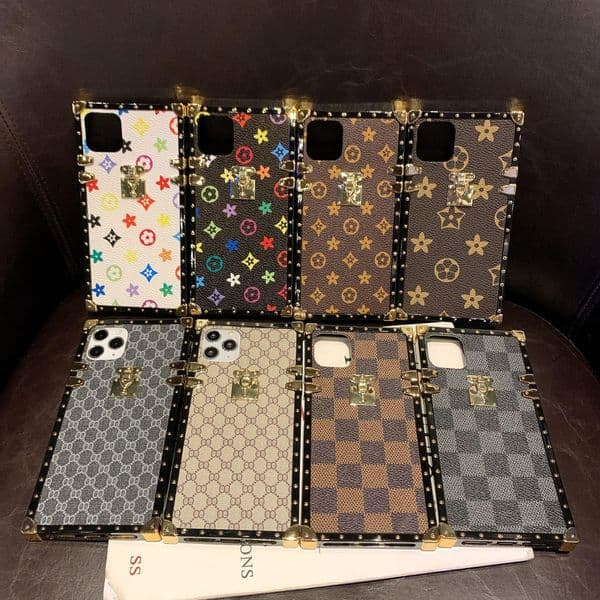 Suitable for the new iPhone 17 16 Promax checkered square phone 15 14 13 case vintage checkerboard phone case