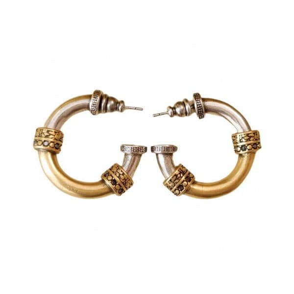 New Designed Skull Earrings Skeleton Vintage Gold women gold Silver color matching Punk Ear studs hoops Designer Jewelry M2024-1cc5