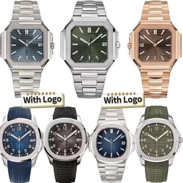 JASON007 High Quality Luxury Automatic Watches Men 7 Styles Stainless steel/Rubber/Leather Straps Designer Watch 41MM Waterproof Sapphire Wristwatches Montre