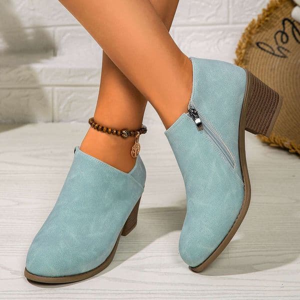 Wish Amazon Shoes 43 Chunky Heel Martin Autumn Winter New Large fashion Size Women's Boots