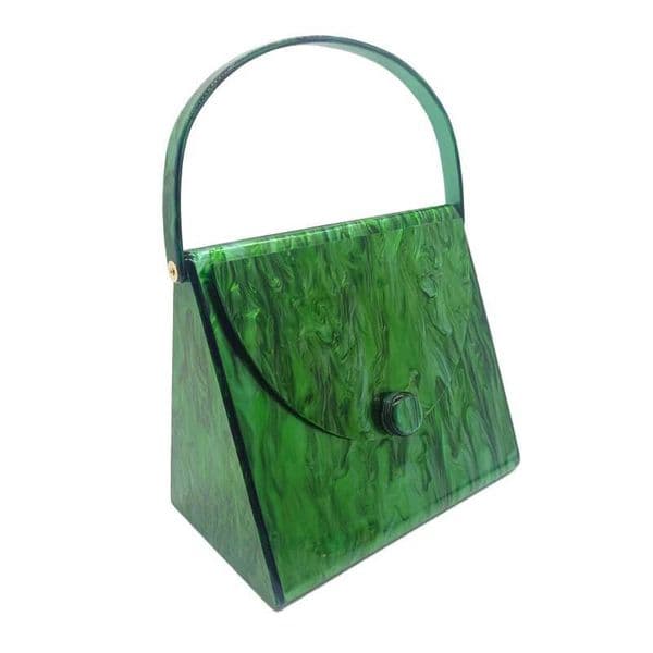 Fashion Women's Luxury Famous Brand Green Bags For Women Handbag Designer Female Big High Quality Purses And Tote Makeup Bag