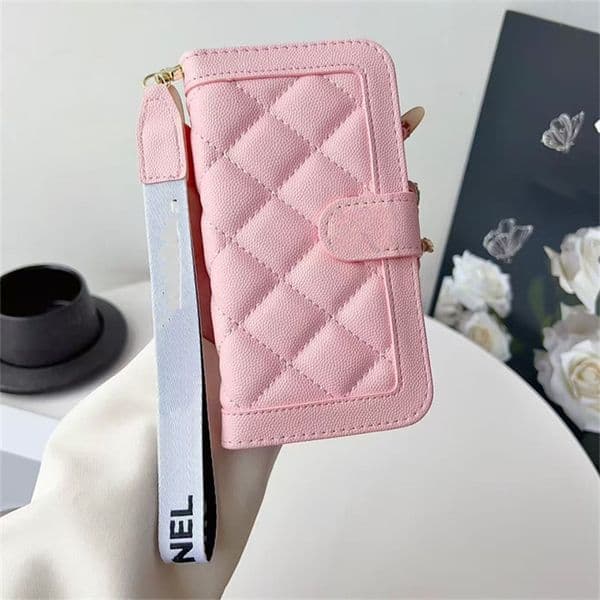 Luxury Leather wallet Phone Cases for Iphone 17 17promax 16 16plus 16pro max 15promax 14plus 14promax 14 13 12 11 lanyard Real Cover protector Designers 5276 Z260520