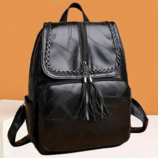 Oxford Cloth Double-Shoulder Bag Nylon Travel Womens Backpack Casual Fashionable Canvas Backpack Random Zip Direction 251105